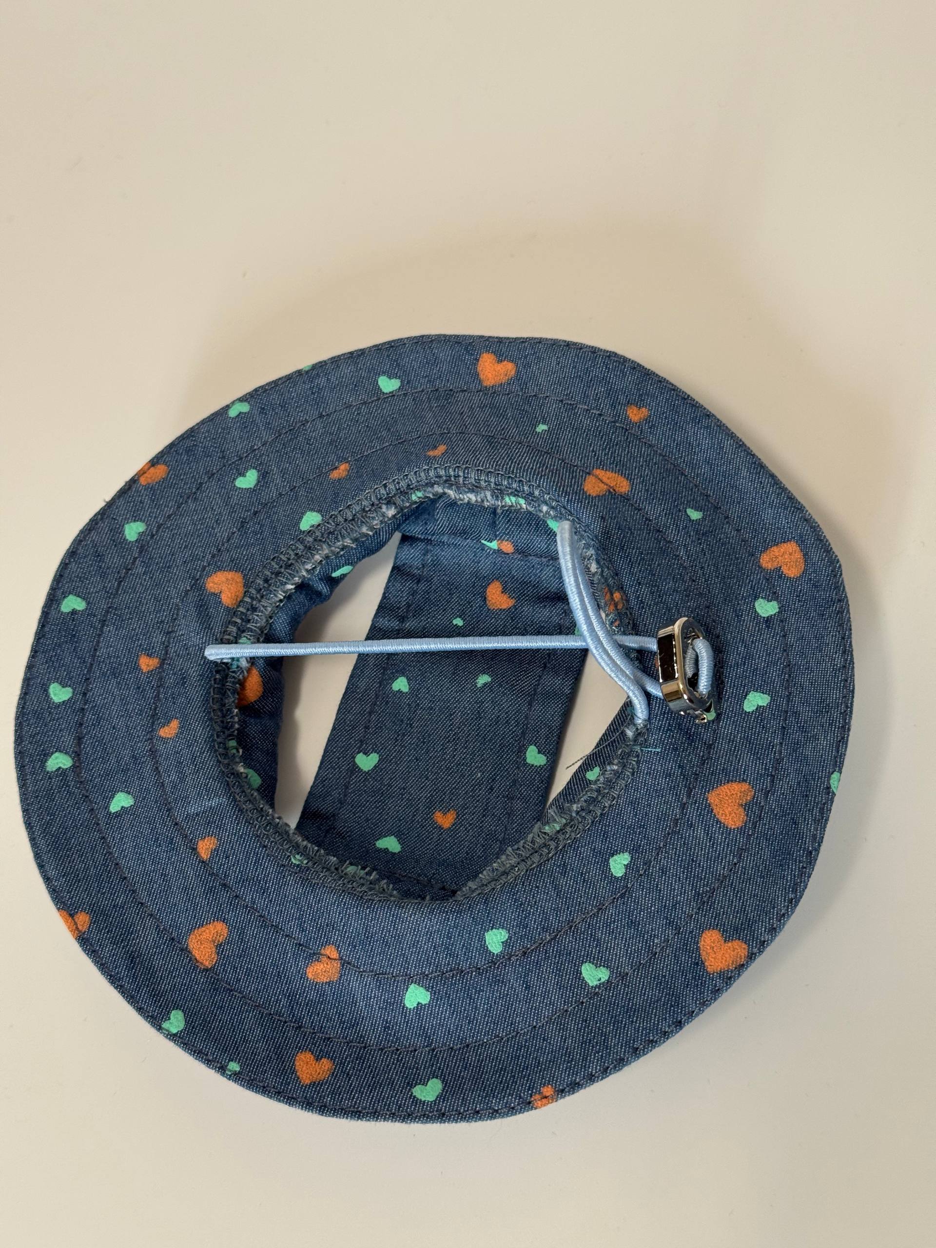 Комплект Set, XS панамка,бандана,резинка, Нічні серця