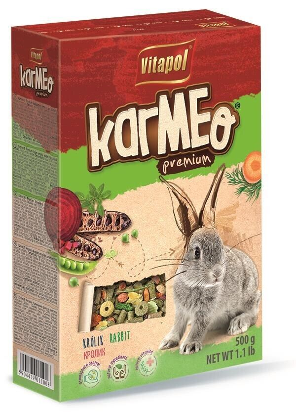 Корм для кролів Vitapol Karmeo Premium Вітапол 500г