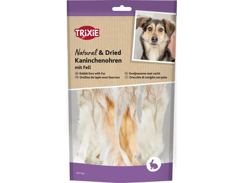 Ласощі Trixie Rabbit Ears для собак вушка кролика 100 г