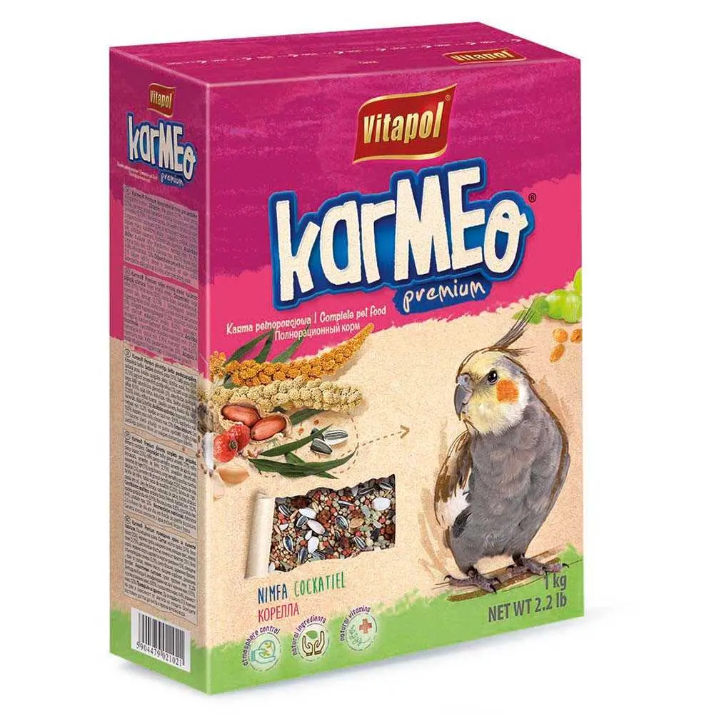 Вітапол Karmeo корм д/папуг середніх Німфа