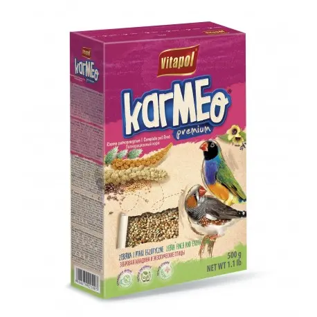 Вітапол Karmeo корм д/птахів Амадин та езотичні  500г