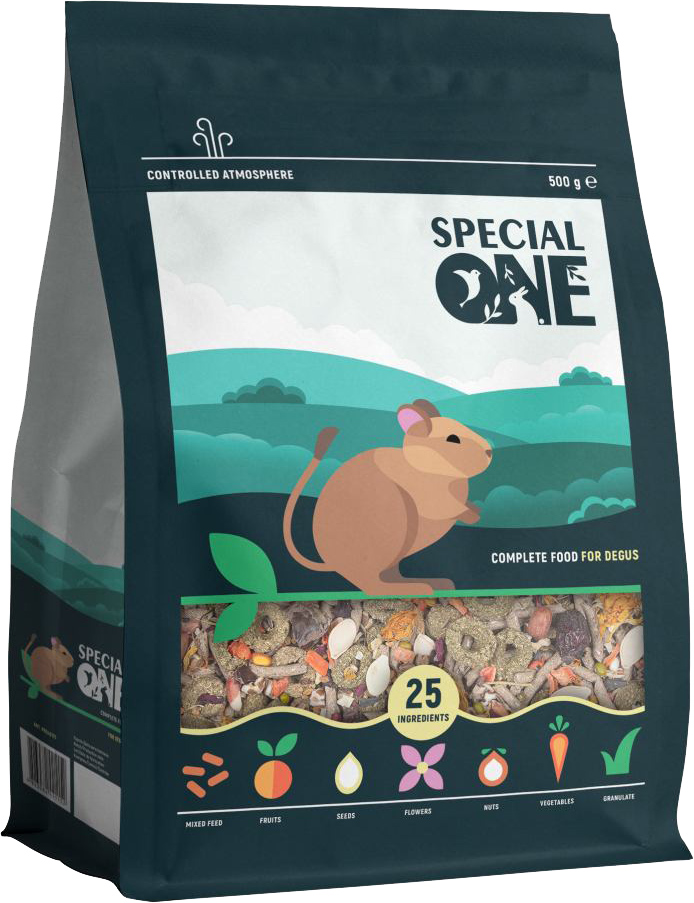 Корм для дегу Special One Спешл Ван 500 г