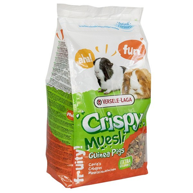 Корм для морських свинок Versele-Laga Crispy Muesli Cavia зернова суміш з вітаміном C Версель-Лага 1 кг