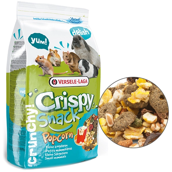 Ласощі для гризунів Versele-Laga Crispy Snack Popcorn зернова суміш Версель-Лага 650 г