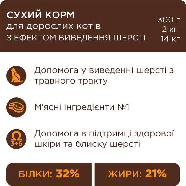 Клуб 4 Лапи 2кг д/кота Хербол