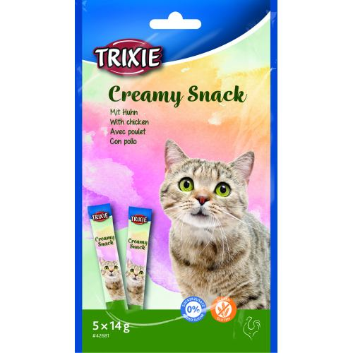 Рідкі ласощі д/кот Creamy курка 1шт 14г