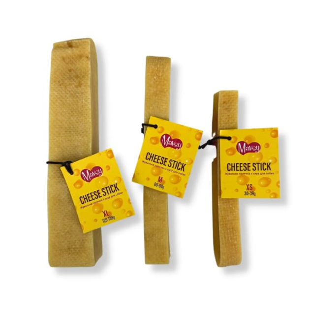 CHEESE STICK Жувальна паличка з сиру д/собак XL 120-139г