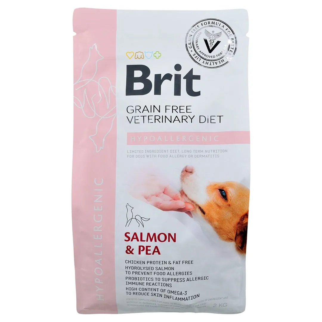 Brit Бріт VetDiets 2кг д/собак Діета Гіпоалерген