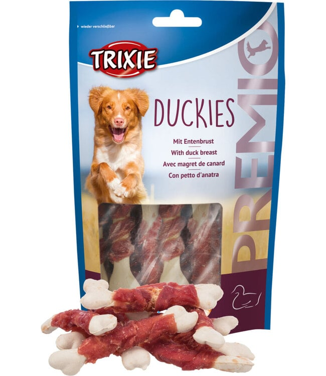 Ласощі д/собак Duckies ккісточка з качкою 100 г