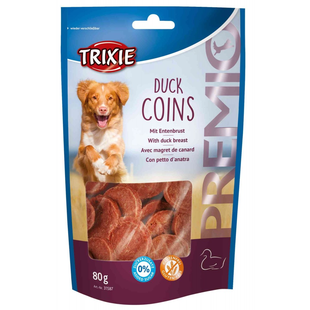 Ласощі д/собак Duck Coins Качка 80г