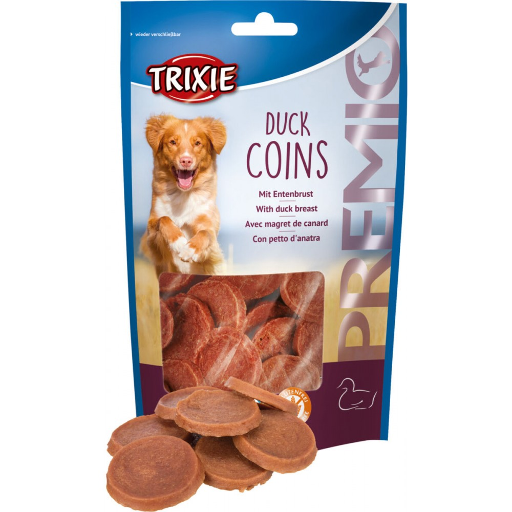 Ласощі д/собак Duck Coins Качка 80г