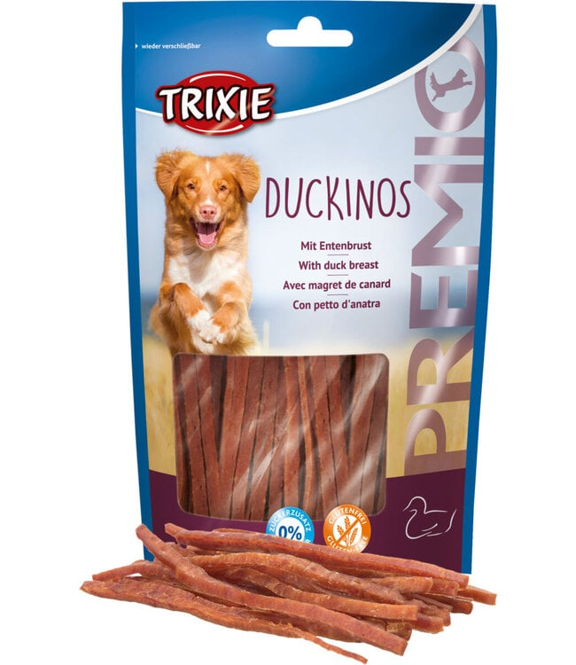 Ласощі д/собак Duckinos з качкою 80г