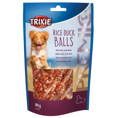 Ласощі д/собак Balls кульки з качкою і рисом 80г