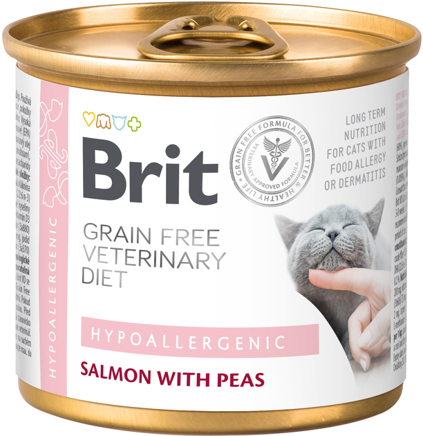 Brit VetDiets конс.200г д/кота Діета гіпоалергетик