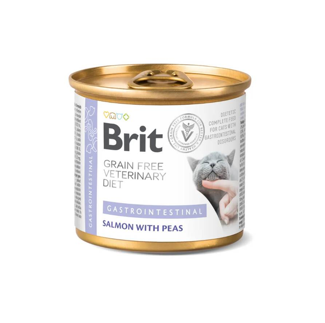 Brit VetDiets конс.200г д/кота Діета Гастро