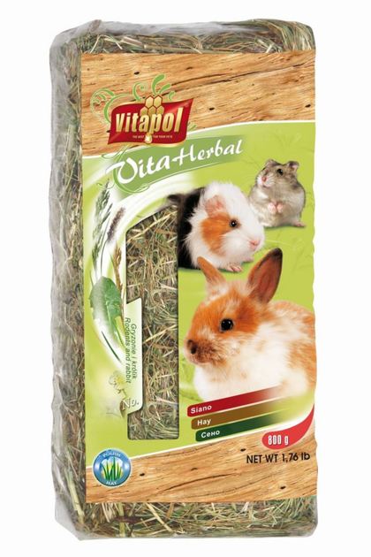 Vitapol Вітапол Сіно для гризунів 800 г