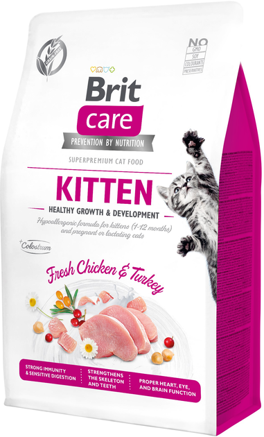 Brit Care Бріт 400г д/кошенят Кіттен курка