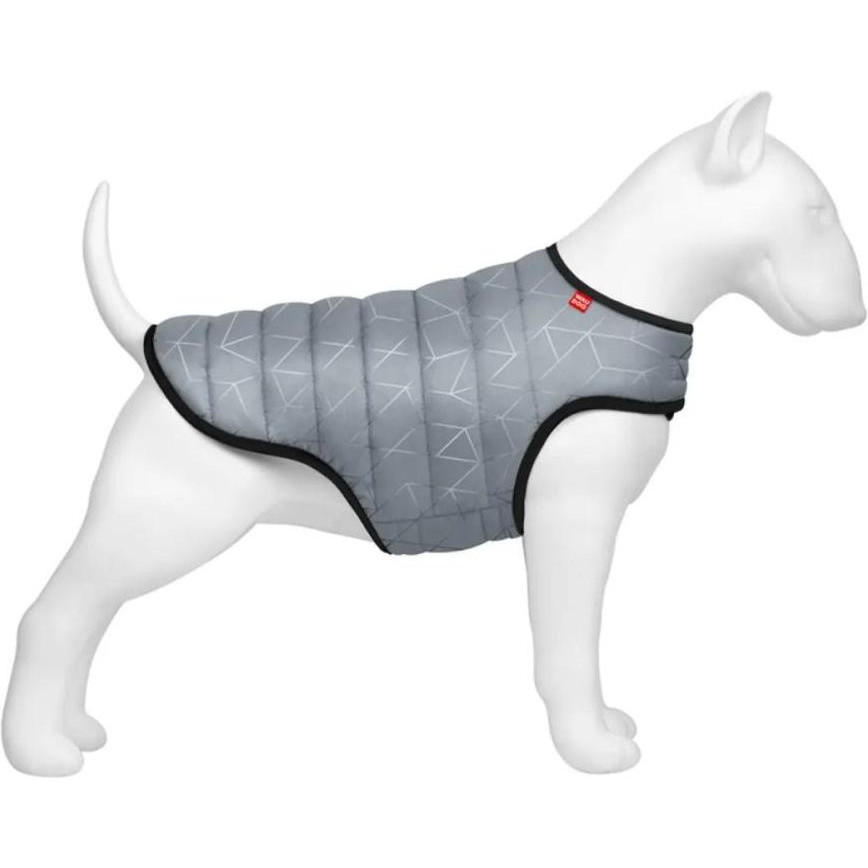 Куртка -накидка д/собак М WauDog Clothes світловід.А37,В52-62см,С36-47см