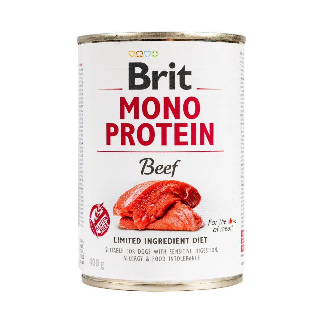 Brit Care Бріт конс.400г д/собак Моно Протеїн Яловичина