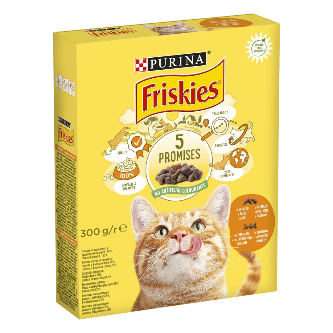 Фріскас 300г д/кота Курка та овочі