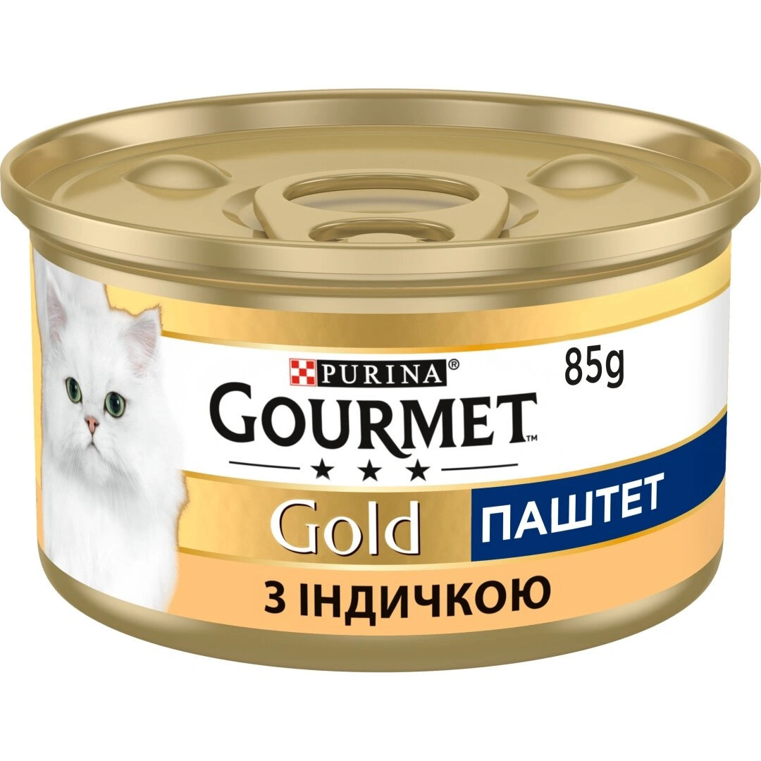 Гурмет Голд конс.85г д/кота Індичка мус 24шт/уп 1шт