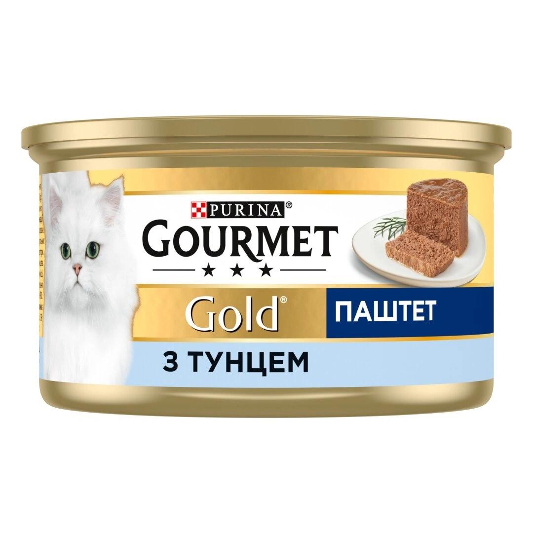 Гурмет Голд конс.85г д/кота Тунець паштет 24шт/уп 1шт