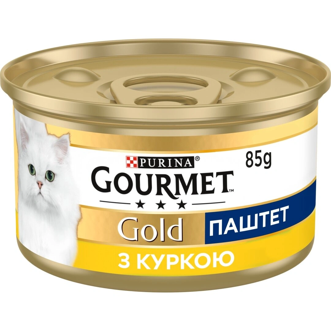 Гурмет Голд конс.85г д/кота Курка паштет 24шт/уп 1шт