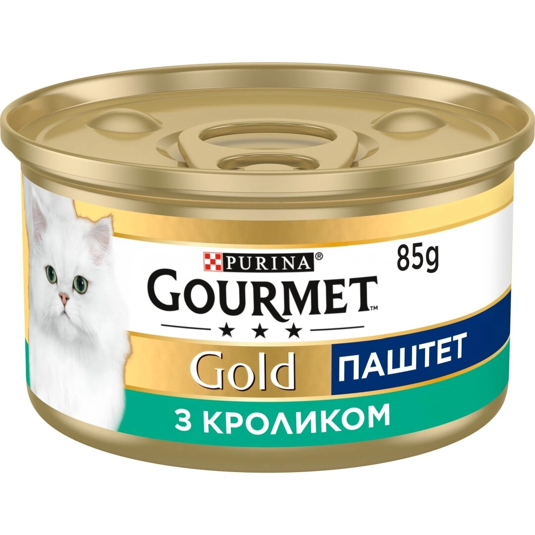 Гурмет Голд конс.85г д/кота Кролик Мус 24шт/уп 1шт