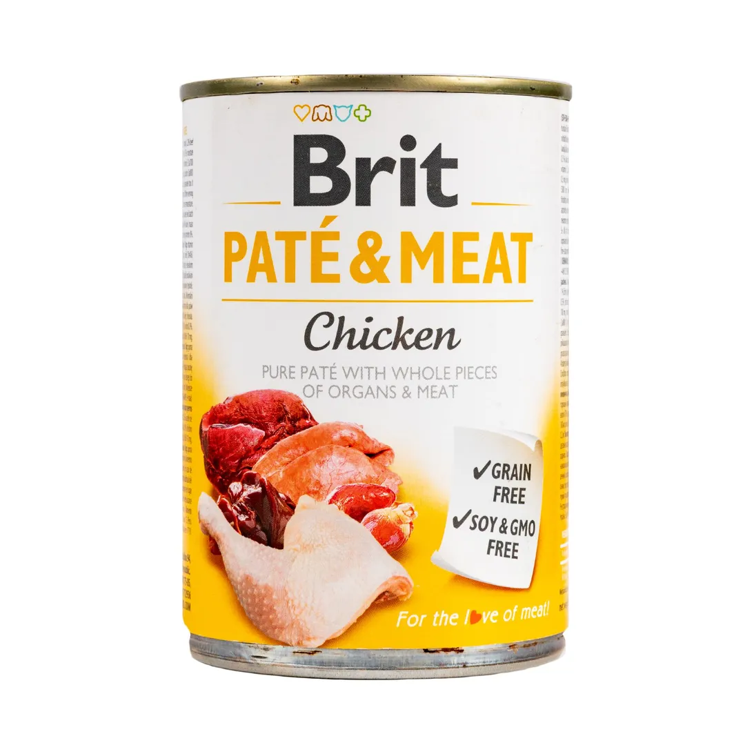 Brit Care Бріт конс.400г д/собак ПетМіт Курка