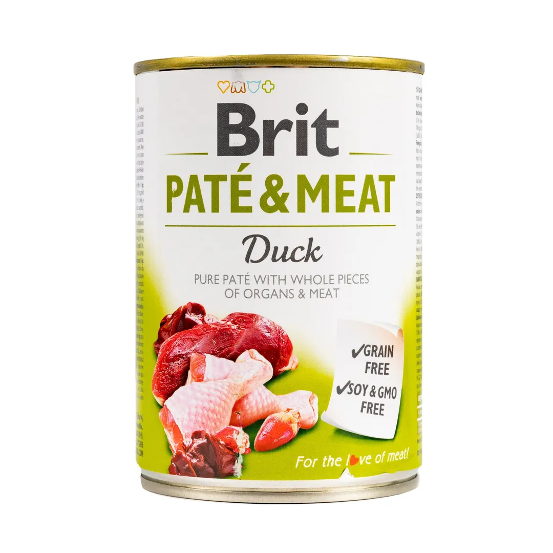 Brit Care Бріт конс.400г д/собак ПетМіт Качка