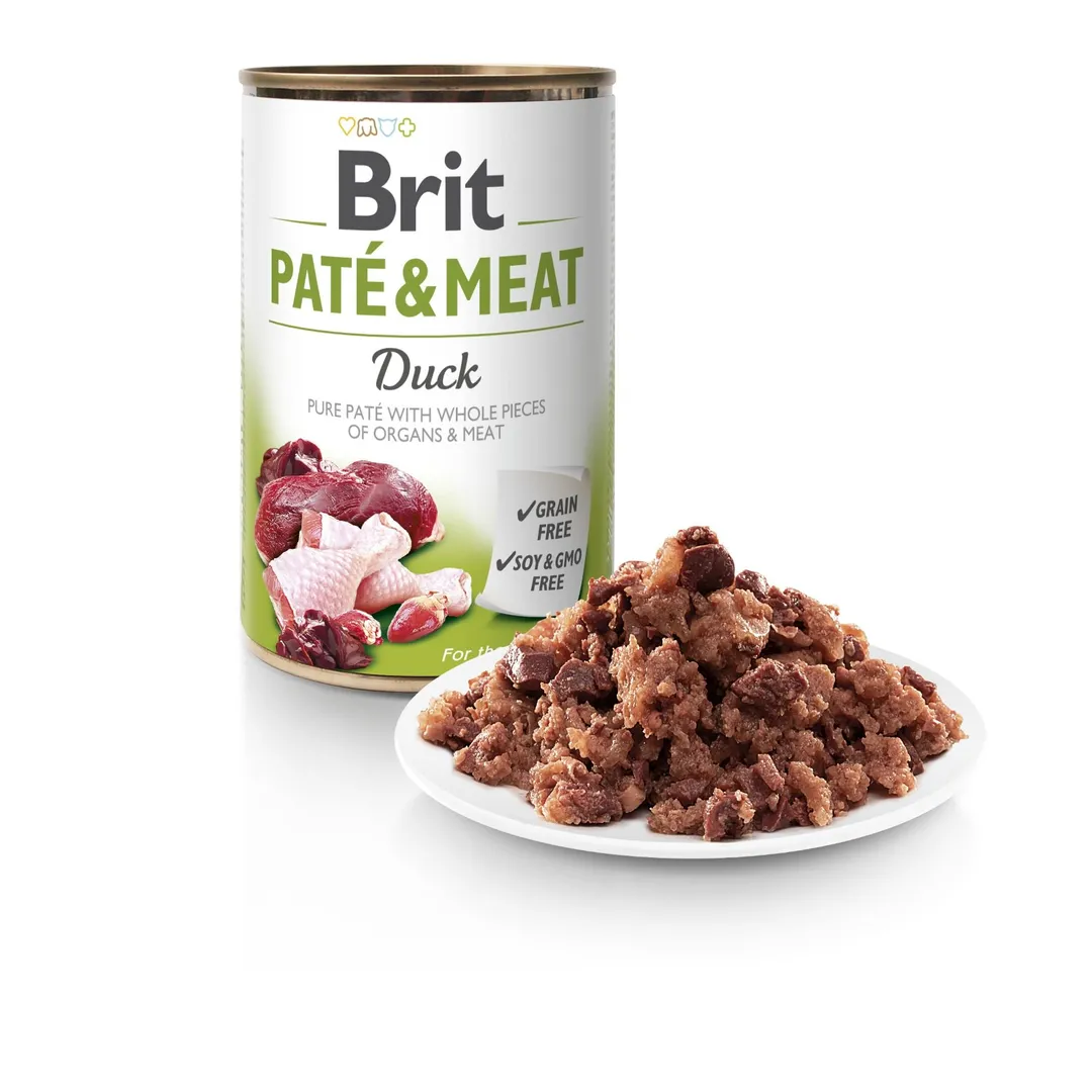 Brit Care Бріт конс.400г д/собак ПетМіт Качка