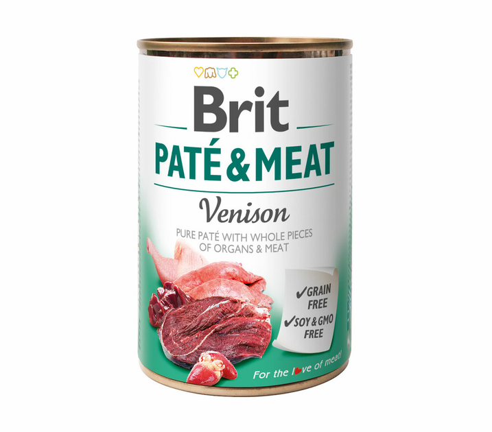 Brit Care Бріт конс.400г д/собак ПетМіт Оленина