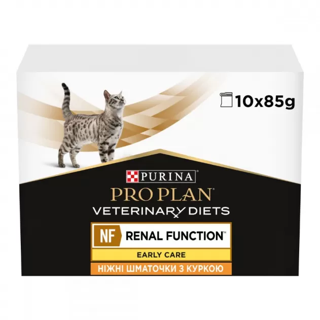 ПроПлан пауч 85г д/кота Діета Ренал Ерлі  Курка соус 10шт/уп  1шт