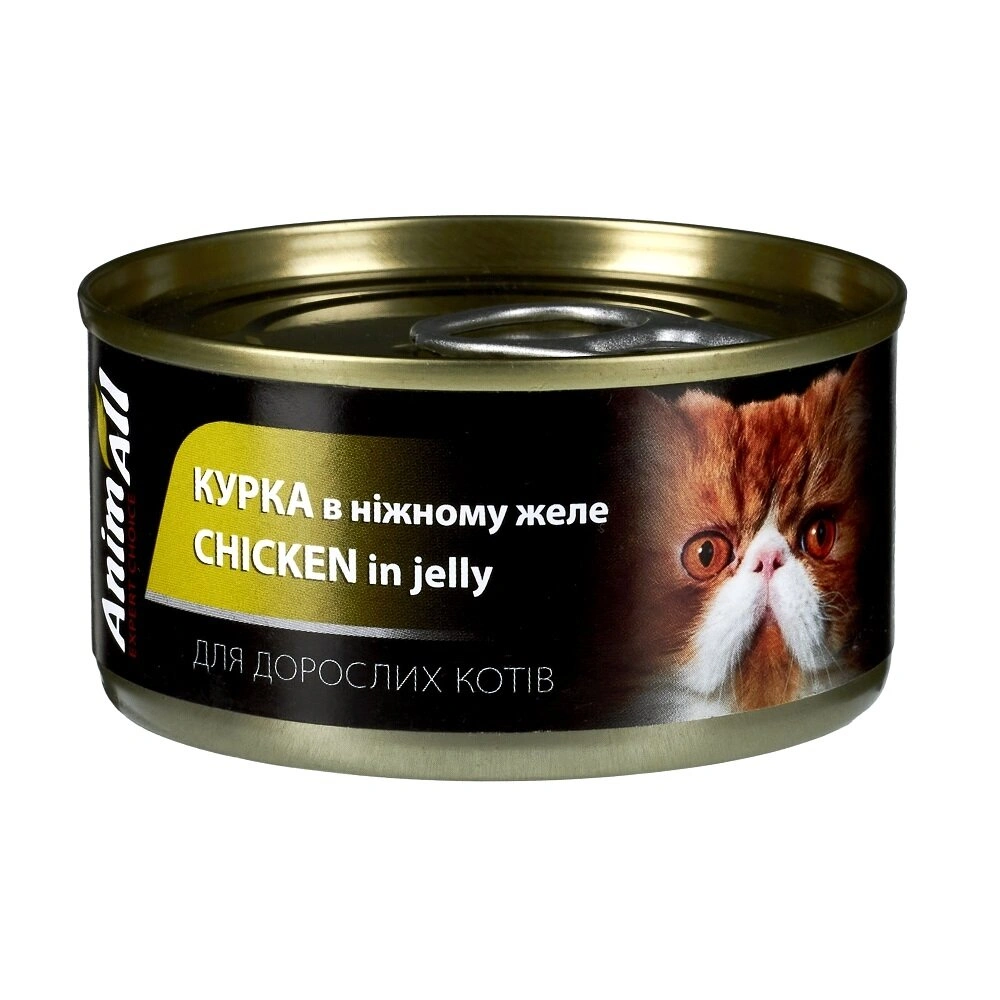 АнімАлл конс.д/кота 85г Курка желе