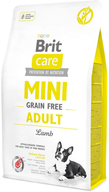 Brit Care Бріт 2кг д/собак міні і поріди з ягням