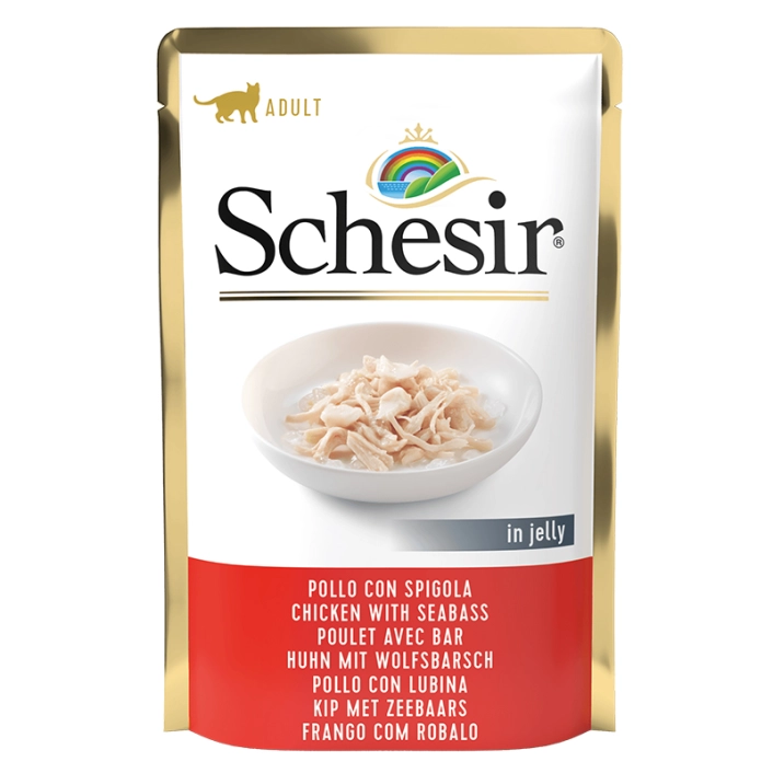 Schesir(Шезір) кот/конс 85г курка з окунем в желе