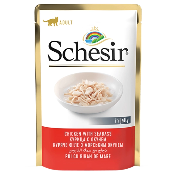 Schesir(Шезір) кот/конс 85г курка з окунем в желе