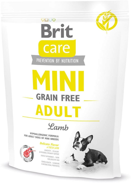 Brit Care Бріт 400г д/собак міні Ягня