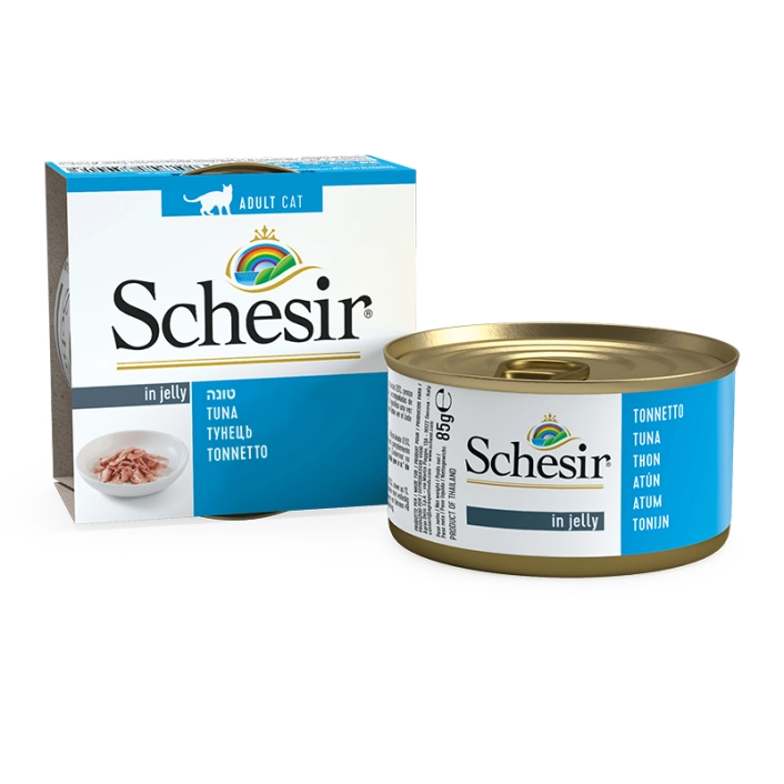 Schesir Шезір консерва д/кота Тунець в желе 85г