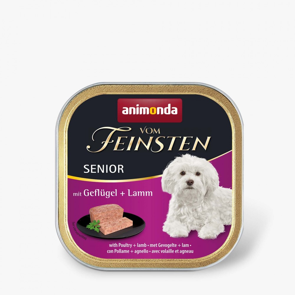 Animonda Анімонда конс.150г д/собак Птиця та Ягня паштет