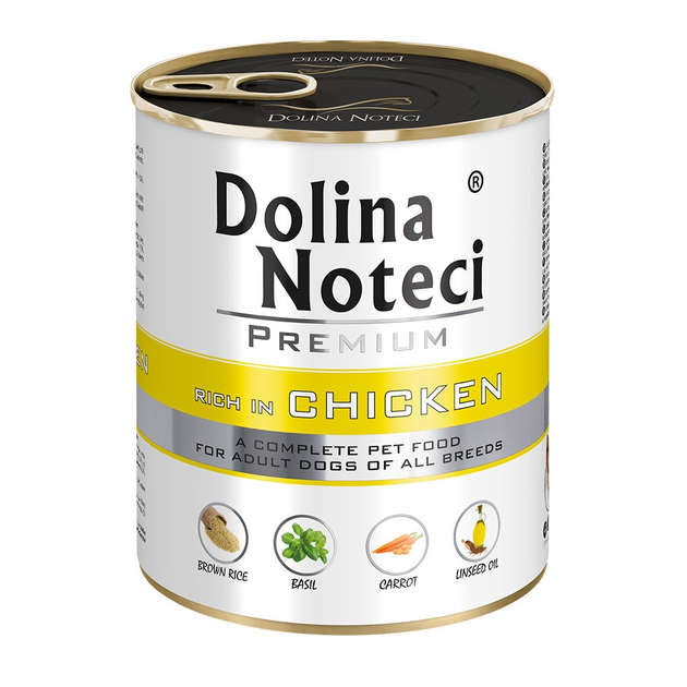 Dolina Noteci Premium конс.800г д/собак Курка