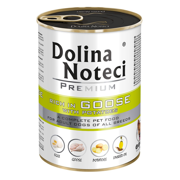 Dolina Noteci Premium конс.400г д/собак Гуска та картопля