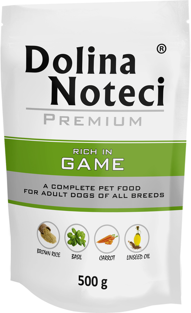 Dolina Noteci Premium пауч.500г д/собак Дичина