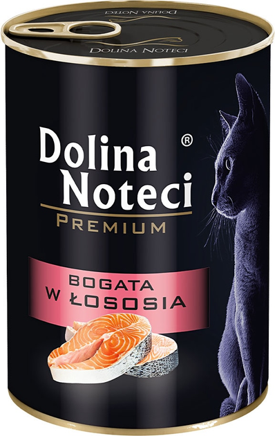 Dolina Noteci Premi.конс.400г д/кота Лосось в соусі