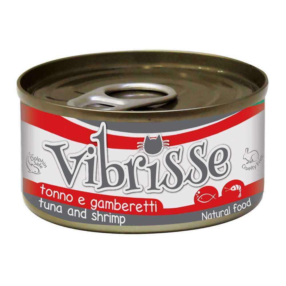 Vibrisse Вібріс конс.д/кота 70г тунець креветка