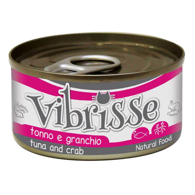 Vibrisse Вібріс конс.д/кота 70г тунець краб