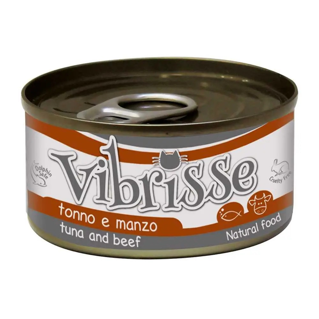 Vibrisse Вібріс конс.д/кота 70г тунец и говядина