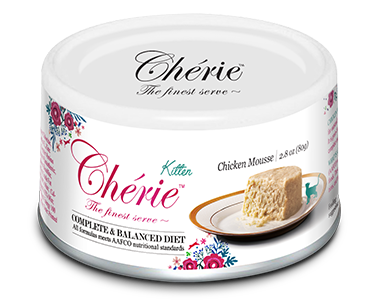 Cherie Шері конс.80г д/кошенят Курка мус