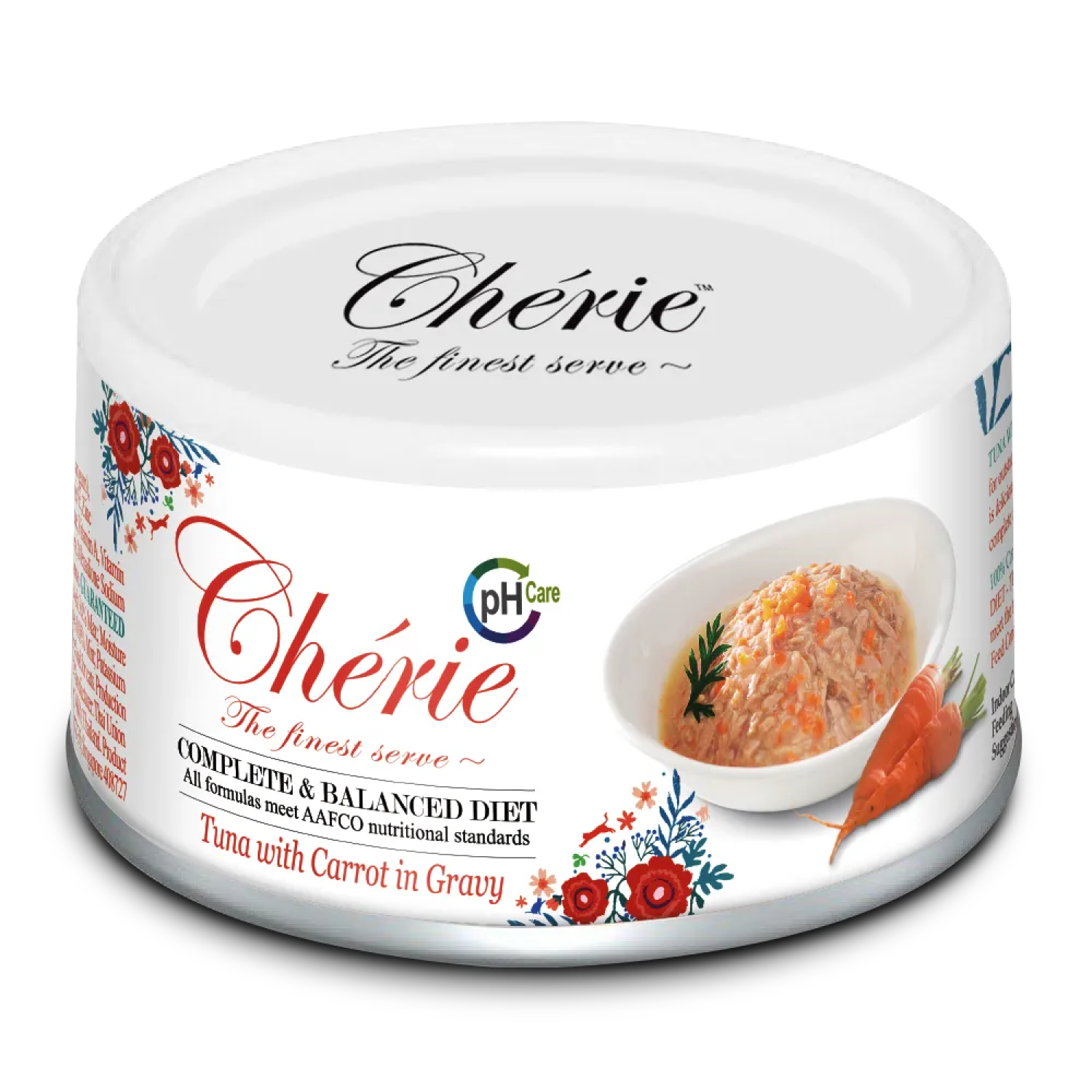 Cherie Шері конс.д/кота 80г Урінарі Тунець та морква соус