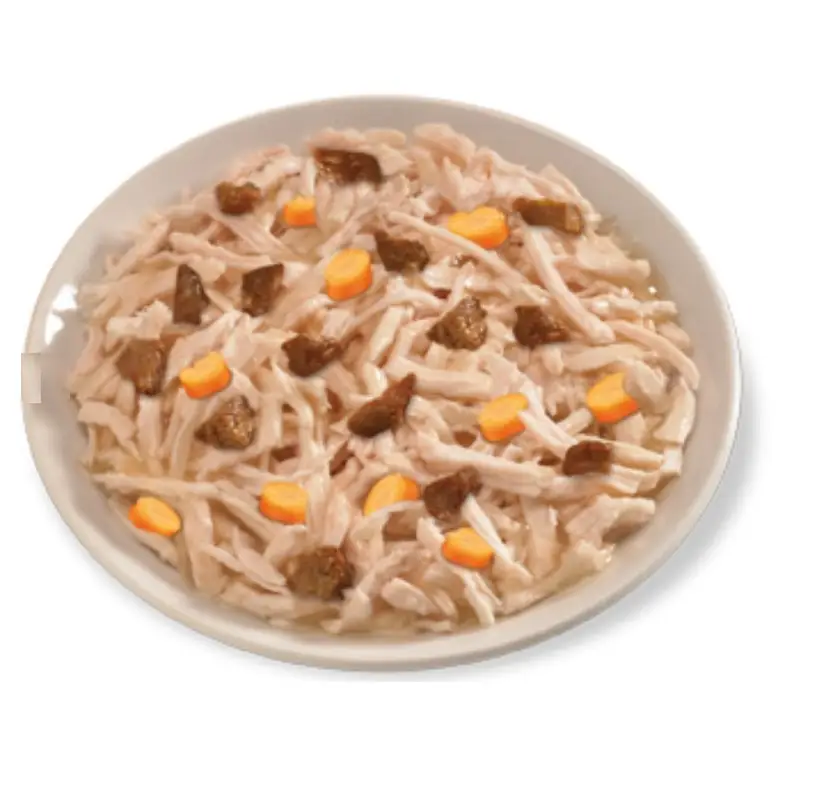 LifeCat кот/конс 150г Le Ricette шматочки куряче філе/печінка/морква